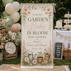 Botanical Baby Shower Banner – product photo 4
