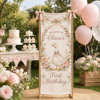 Silly Goose First Birthday Banner – product photo 7