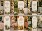 Personalized Garden Baby Shower Fabric Banner – product photo 2