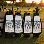 Coach’s Little Birdies Golf Towel – product photo 7