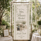 Personalized Flower Market Bridal Shower Banner – product photo 10