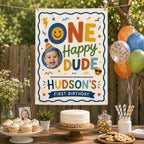 Personalized Rookie of the Year First Birthday Banner – product photo 8