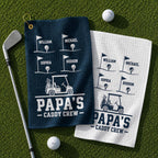 Papa's Caddy Crew Golf Towel – main product view