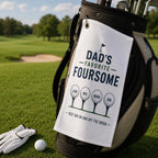 Personalized Golf Towel: Dad's Favorite Foursome – product photo 9