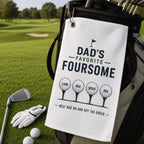 Personalized Golf Towel: Dad's Favorite Foursome – product photo 8