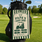 Personalized Golf Towel, Papa's Caddy Crew – product photo 7