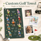 Custom Photo Towel, Personalized Face Gift – product photo 3