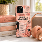 Personalized Playlist Tough Phone Case, Custom Name Music Lover Case