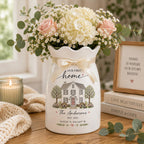 Personalized Our First Home Vase – main product view