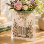 Personalized Chapter Forty Acrylic Book Vase – product photo 2