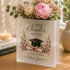 Personalized Graduation Book Vase – product photo 2
