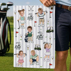 Personalized Baby Face Golf Towel – product photo 9