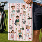 Personalized Baby Face Golf Towel – product photo 8
