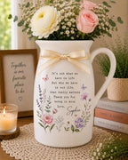 Personalized Friendship Ceramic Flower Vase – product photo 4