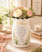 Personalized Open When Ceramic Flower Vase – product photo 8