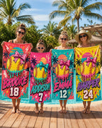 Personalized Softball Beach Towel – product photo 9