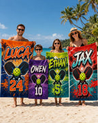 Personalized Pickleball Beach Towel – product photo 6