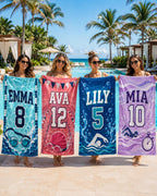 Personalized Beach Towel, Custom Name Pool Towel – product photo 7