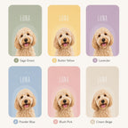 Personalized Dog Beach Towel – Custom Name Pool Towel – product photo 2