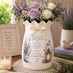Personalized Memorial Ceramic Flower Vase – product photo 6