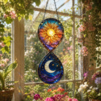 Personalized Sun Moon Suncatcher – main product view