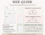 Custom Beach Embroidered Tank Top, Personalized Coastal Lace Cami, Summer Vacation Shirt Gift