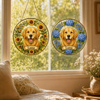 Custom Pet Portrait Glass Suncatcher – product photo 6