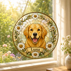 Custom Pet Portrait Glass Suncatcher – product photo 7