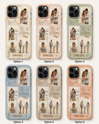 Personalized Family Photo Phone Case, Custom Photo Collage Case, Summer Memories Gift For Mom