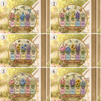 Personalized Mom’s Garden Stained Glass Suncatcher – product photo 3