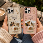 Personalized Photo Collage Tough Phone Case, Custom Family Pet Picture Case, Making Memories Together Phone Cover, Gift for Her