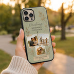 Personalized Photo Collage Tough Phone Case, Custom Family Pet Picture Case, Making Memories Together Phone Cover, Gift for Her