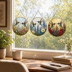Hummingbird Stained Glass Suncatcher – product photo 10