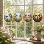 Hummingbird Stained Glass Suncatcher – product photo 9