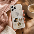 Personalized Photo Collage Phone Case, Custom Family Memory Cover, Made in US Tough Case