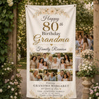 Grandma 80th Birthday Banner – product photo 7