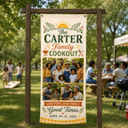Family Cookout Banner, Personalized Photo Family Reunion Sign – product photo 6