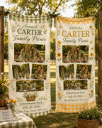 Family Picnic Banner, Personalized Photo Family Reunion Sign – product photo 8