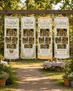 Family Picnic Banner, Personalized Photo Family Reunion Sign – product photo 7