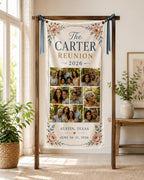Family Reunion Banner, Personalized Photo Family Sign – product photo 4