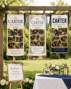 Family Reunion Banner, Personalized Photo Family Sign – product photo 7