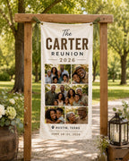 Family Reunion Banner, Personalized Photo Family Sign – product photo 10