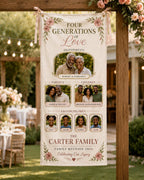 Four Generations Of Love Banner – main product view