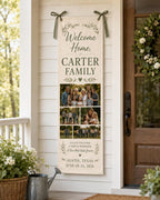 Welcome Home Family Banner, Personalized Photo Family Reunion Sign – product photo 8