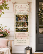 Welcome Home Family Banner, Personalized Photo Family Reunion Sign – product photo 9