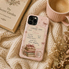 Library Card Phone Case, Personalized Book Lover Case, Custom Reader Gift For Her
