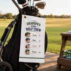 Grandpa’s Little Golf Crew Towel, Personalized Grandkids Golf Towel – product photo 9