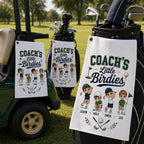Coach’s Little Birdies Golf Towel – product photo 10