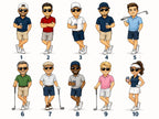 Custom Labor Day Golf Towel, Personalized Golf Weekend Crew Towel – product photo 2