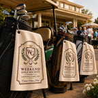 Weekend Golf Society Towel, Personalized Golf Club Towel – product photo 6
